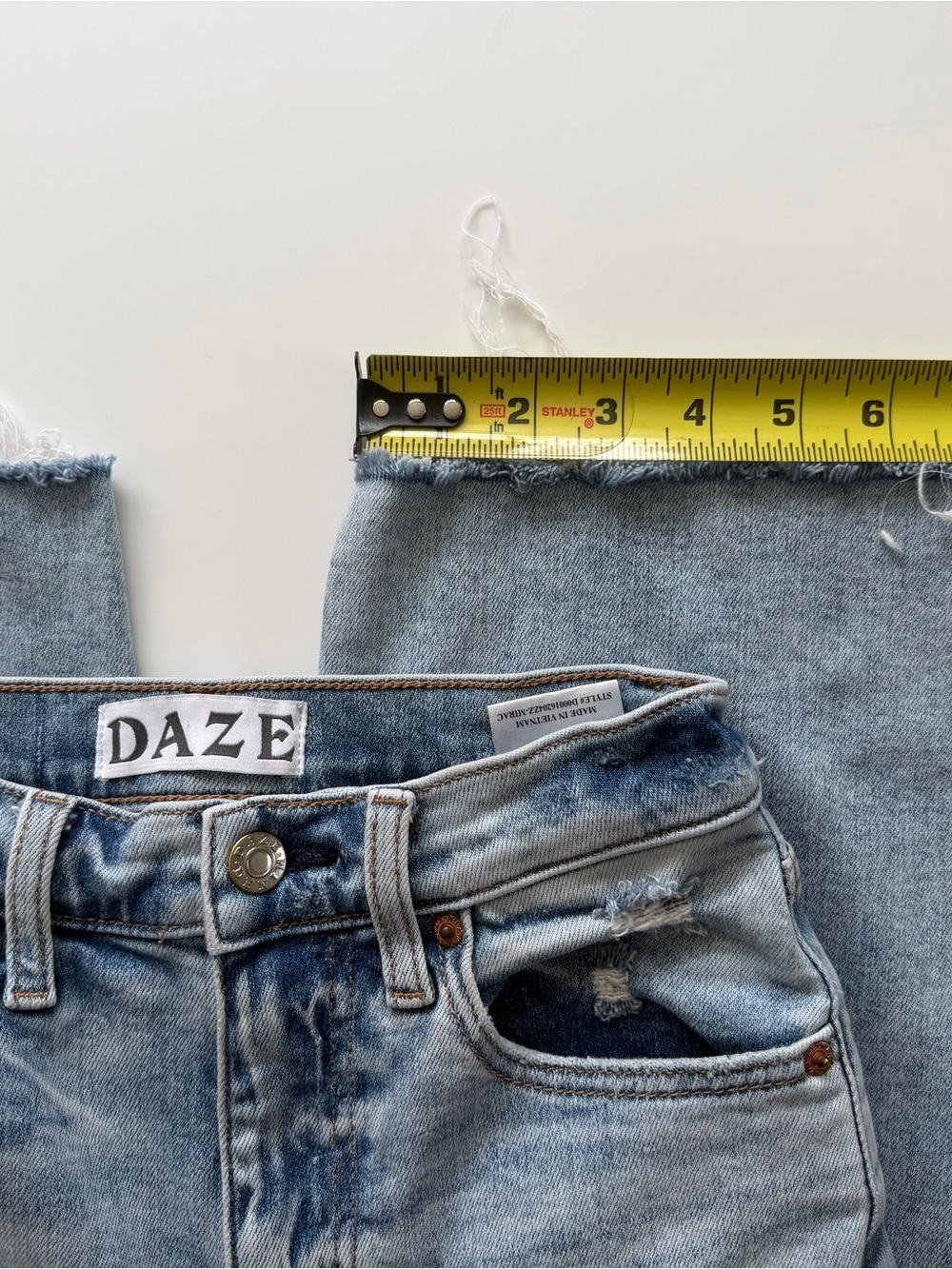 Daze Pleaser High-Rise Wide Ankle Women's Jeans in Miracle W25” Wide Leg Summer - Picture 10 of 13